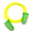 Pyramex DP1201 Disposable Corded Ear Plugs 30dB Green 100/Pair