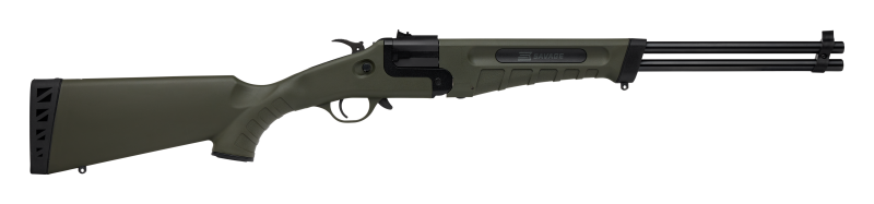 Savage 42 Takedown 22 LR 20in ODG Synthetic Stock Matte Black Finish