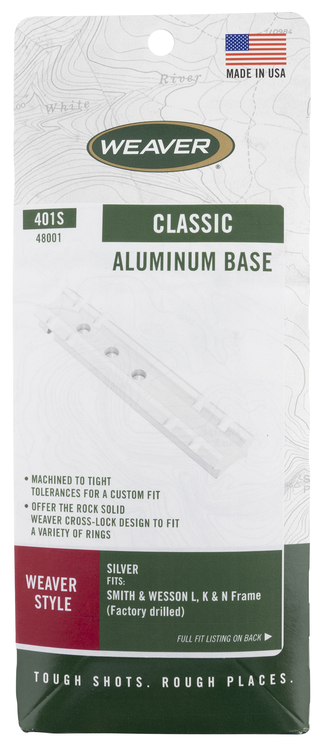 Weaver Aluminum Top Mount Black S&W