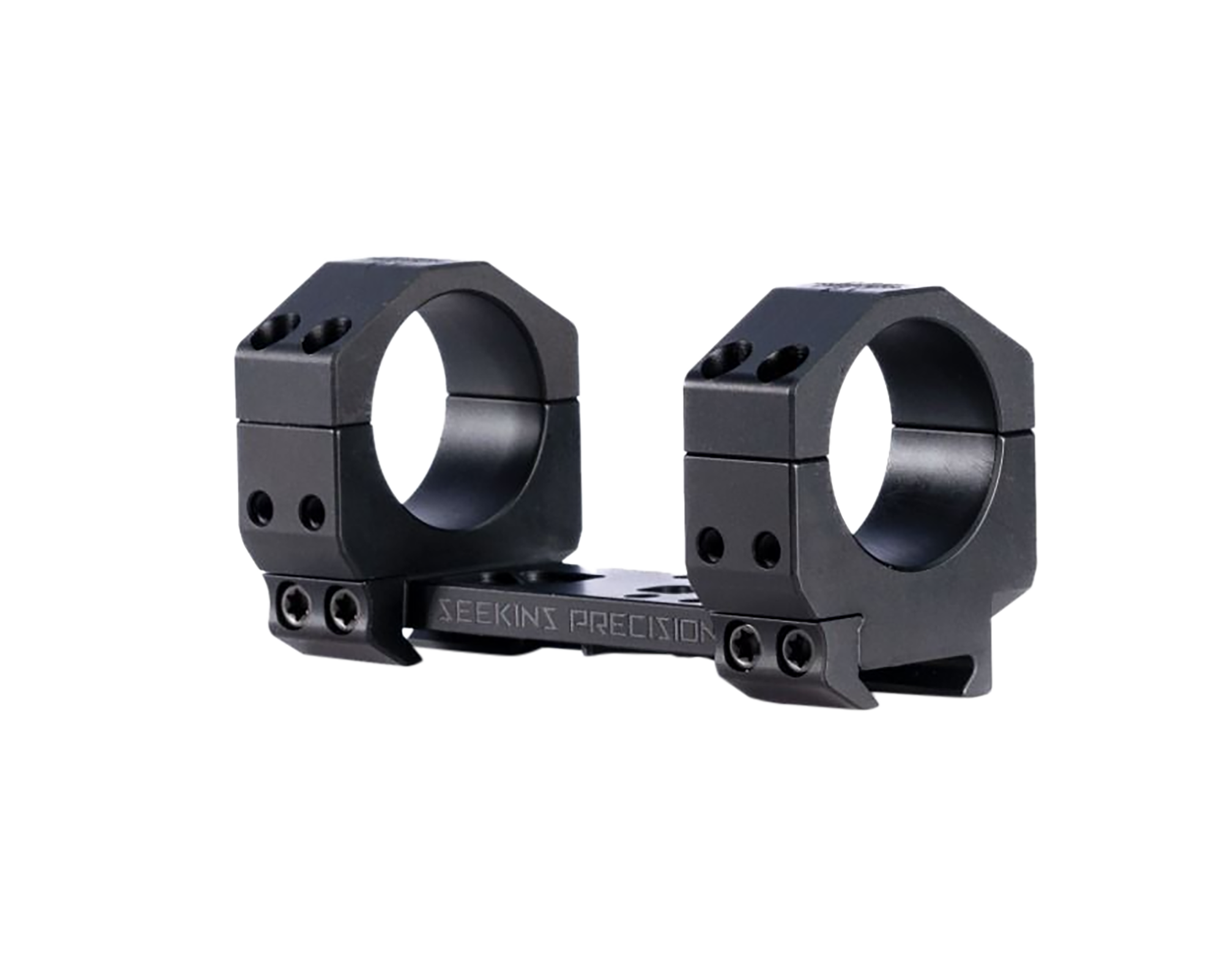 Seekins Precision 0010650112-F Precision Mount  Black 7075 Aluminum 30mm Tube