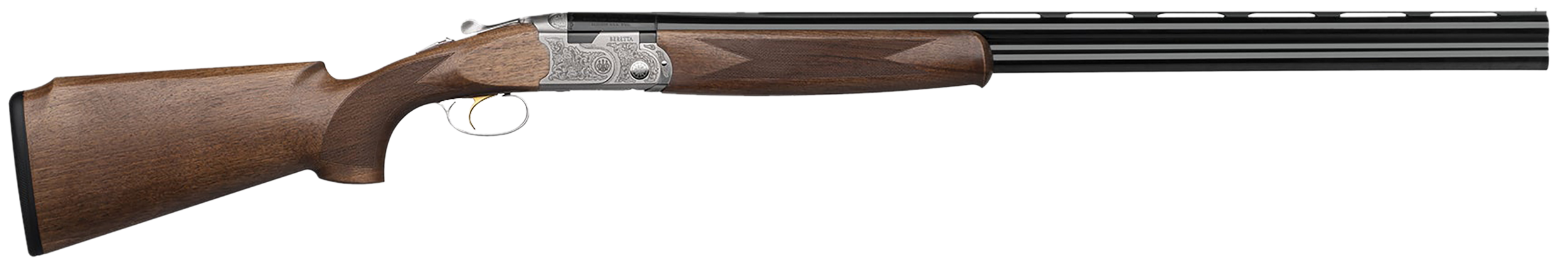 Beretta USA J686F2028V 686 Vittoria Silver Pigeon I 20 Gauge 2rd 3" 28" Blued Over/Under Vent Rib Barrel, Silver Engraved receiver, Grade II Walnut Stock, Right Hand Beretta USA J686F2028V 686 Vittoria Silver Pigeon I 20 Gauge 2rd 3" 28" Blued Over/Under Vent Rib Barrel, Silver Engraved receiver, Grade II Walnut Stock, Right Hand