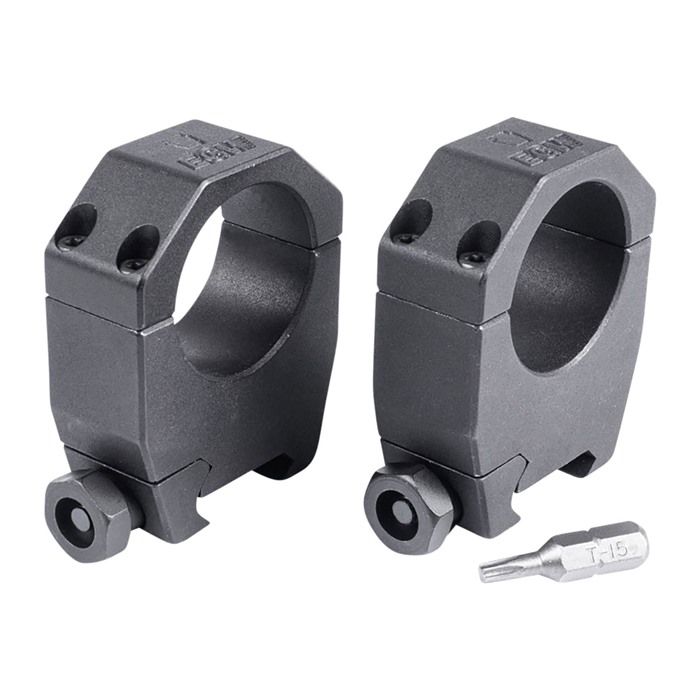 EGW 30mm Keystone Rings High 1.275in for 30mm Scope Tubes Keystone Series Mounting