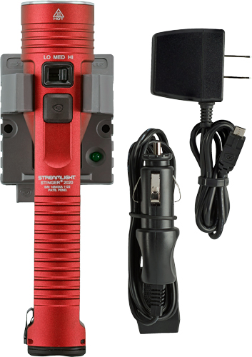Streamlight Stinger 2020 LED Red Aircraft Grade Flashlight
