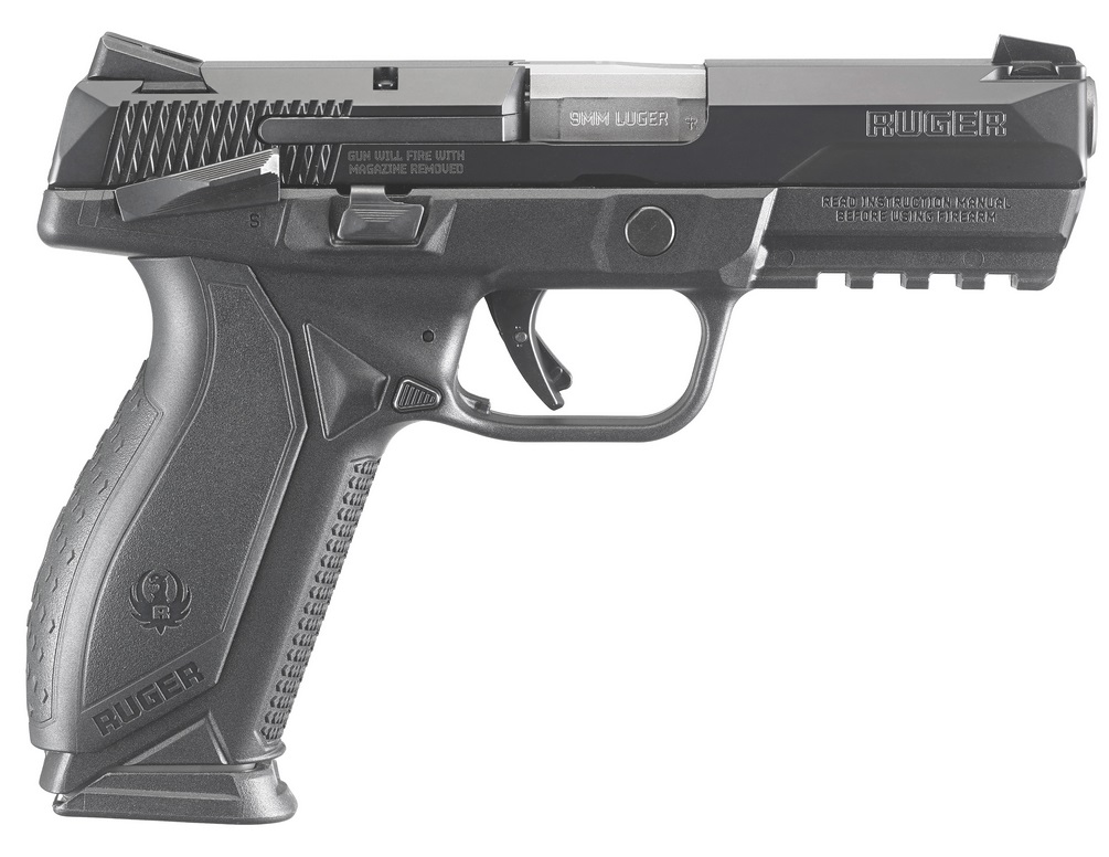 Ruger American  9mm, 4.2in. Barrel, 10rd - Black (8661)