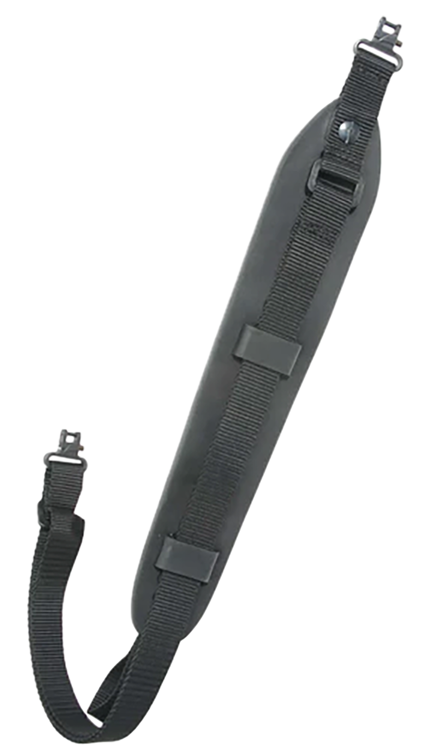 Outdoor Connection SGSS20970 Super Grip Sling with Talon QD Swivels 2.25" W x 32" L Padded Black Rubber Padding with Nylon Strap for Rifle/Shotgun