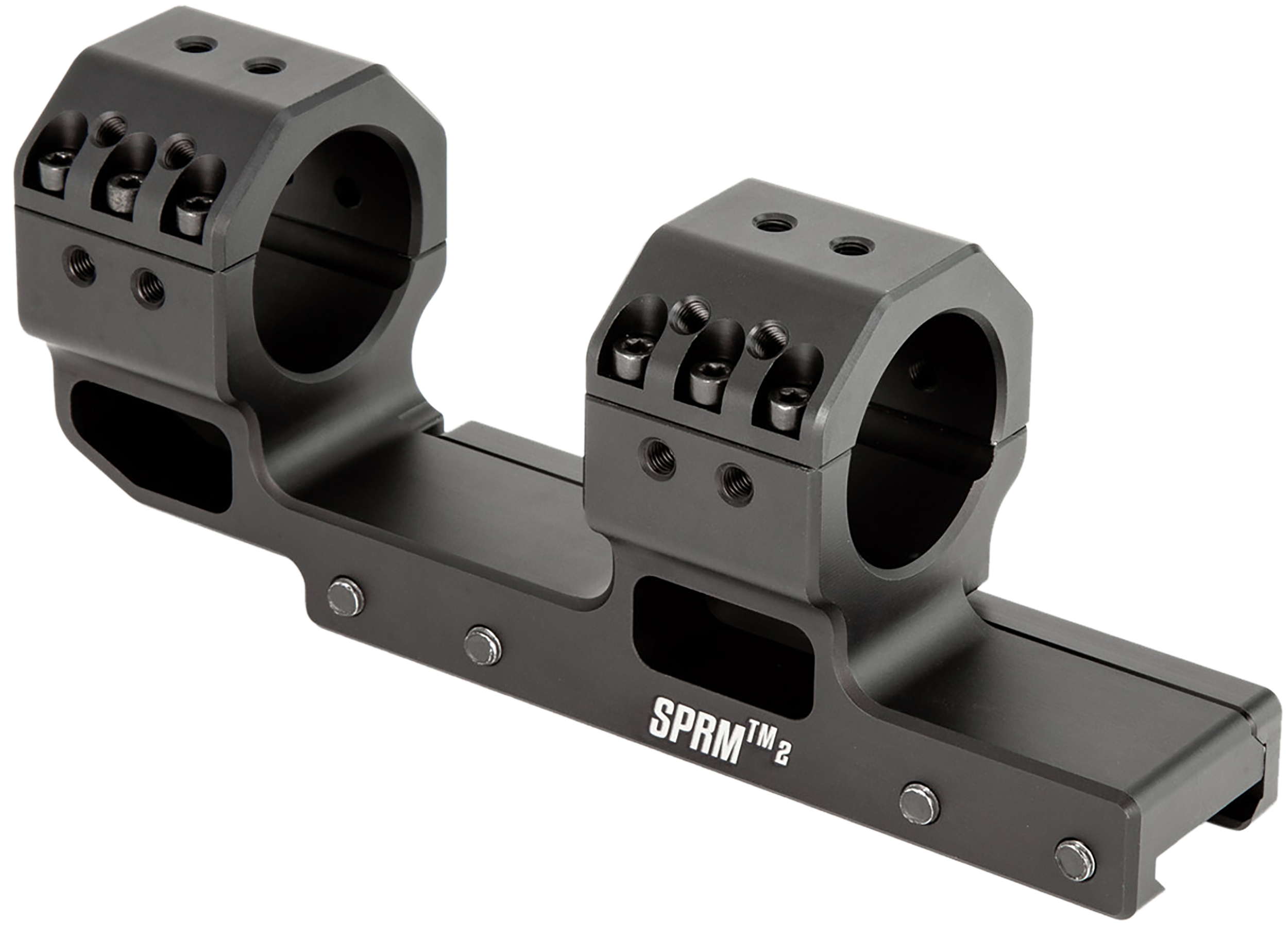 Griffin Armament SMC1425H30MM SPRM 30mm Scope Mount Ring Combo 1.425 Aluminum Anodized