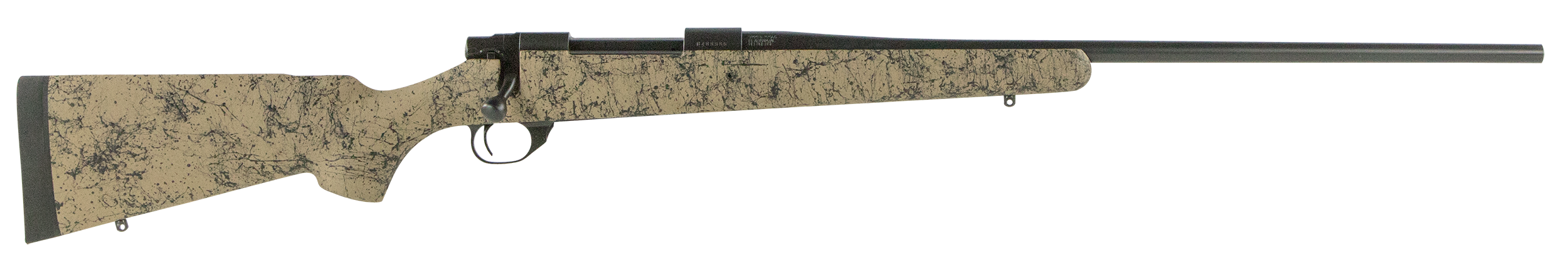 Howa HHS62602 M1500 HS Precision 270 Win 5+1 22" Barrel, Black Steel Receiver, Tan w/Black Webbing HS Precision Synthetic Stock