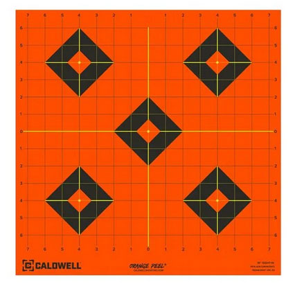 Caldwell Target Op 8 Sight-in 25 Sheets