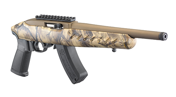 Ruger Charger 22 LR, 10in. Barrel, 15rd - Camo (4934)