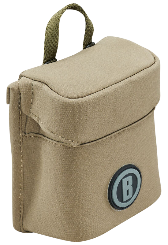 Bushnell Vault Modular Optics Protection System Range Finder Pouch Lens Cleaning Tan Coiled Tether