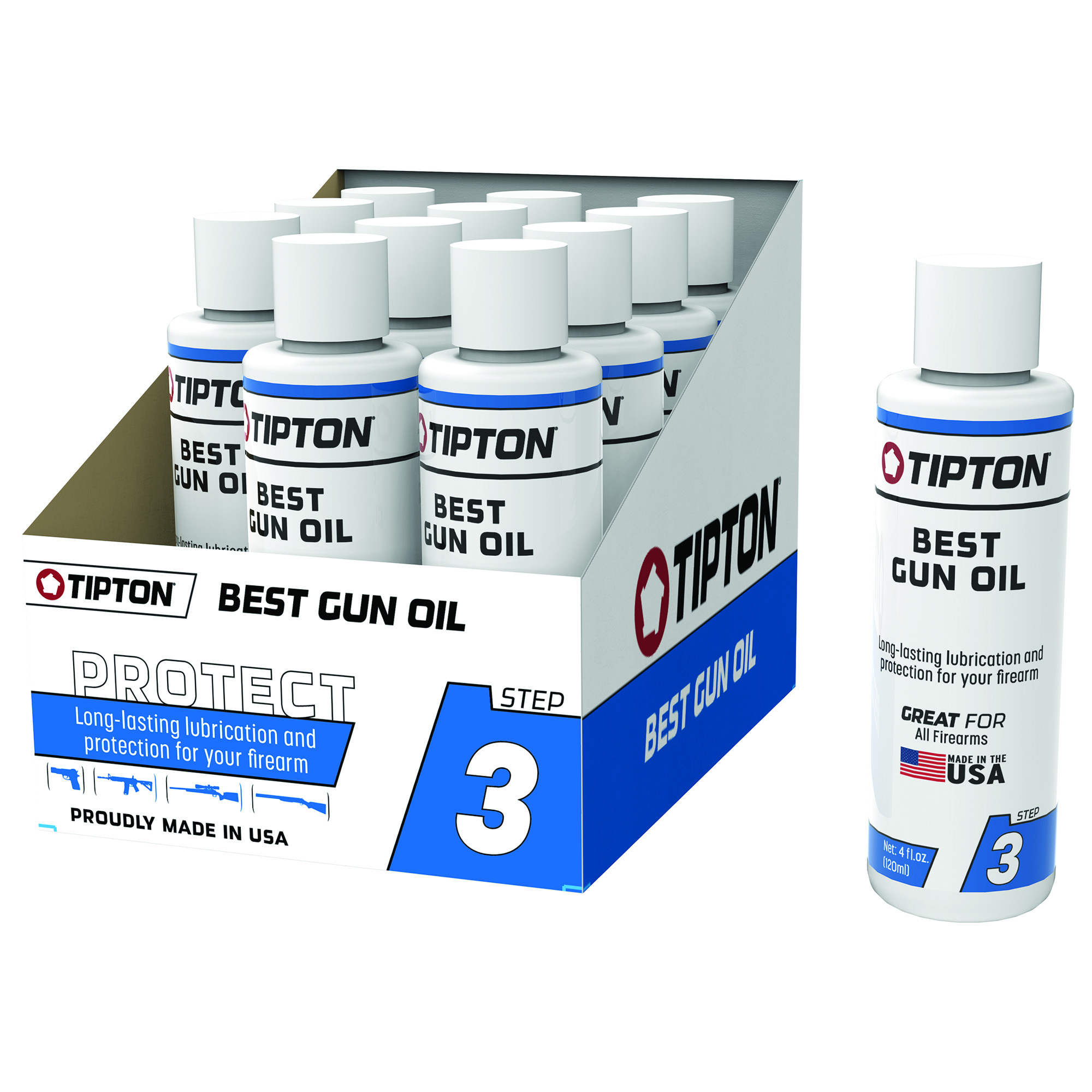 TIPTON BEST GUN OIL 4OZ - 1222701 - 198700000168