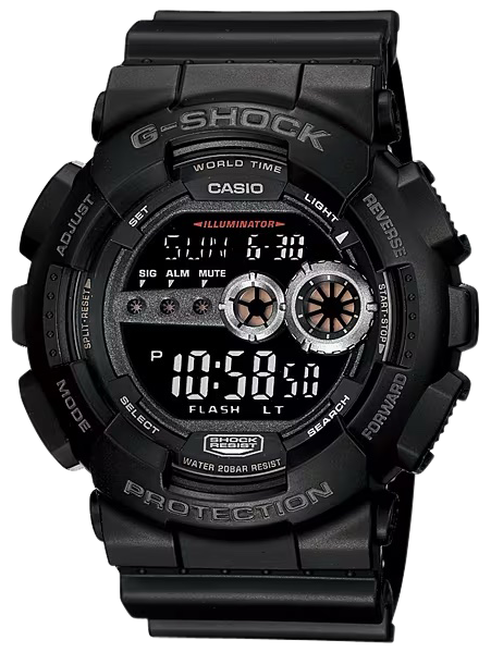 G-shock/vlc Distribution GD1001B G-Shock Tactical Black Stainless Steel Bezel