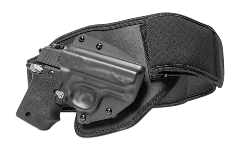 Tactica TTBB0122RHM Belly Band  Ruger LCP Elastic Black Medium RH