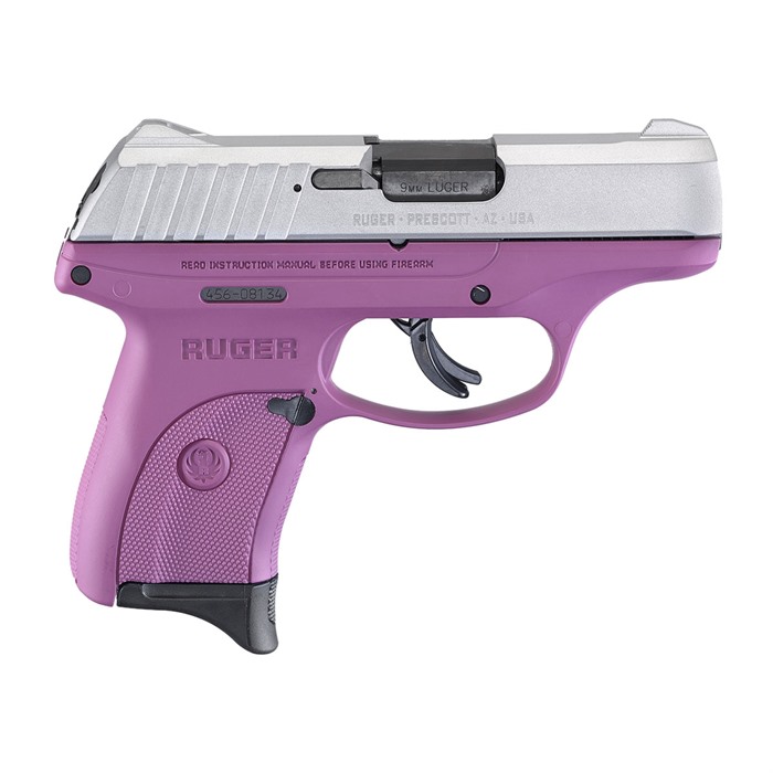 Ruger EC9s 9mm, 3.12in. Barrel, 7rd - Purple (NPN: 3295)