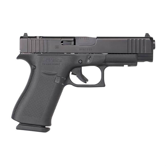 Glock G48 Mos 9mm Luger 4.17in Barrel 10rd Black Finish