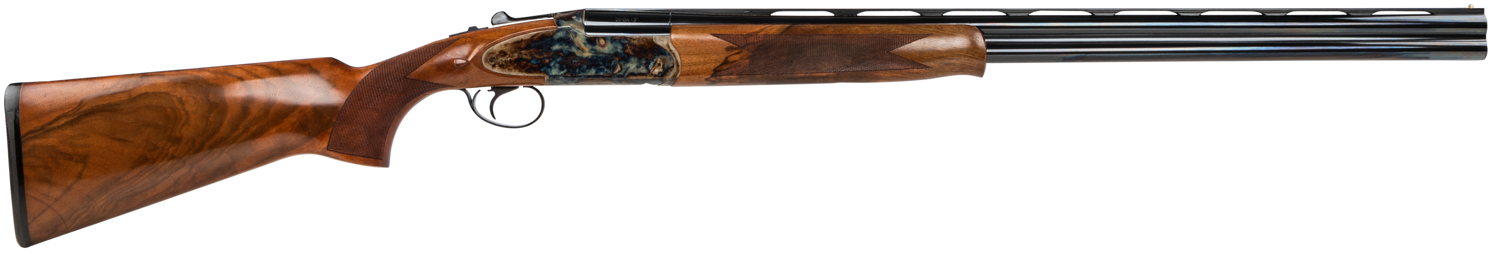 Dickinson Arms Hunter Lux Plantation 20GA, 28in. Barrel, 2rd, Wood Stock & Forend - Black (OP2028)