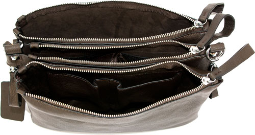 Rugged Rare Iris Concealed Carry Purse Burnt Umber