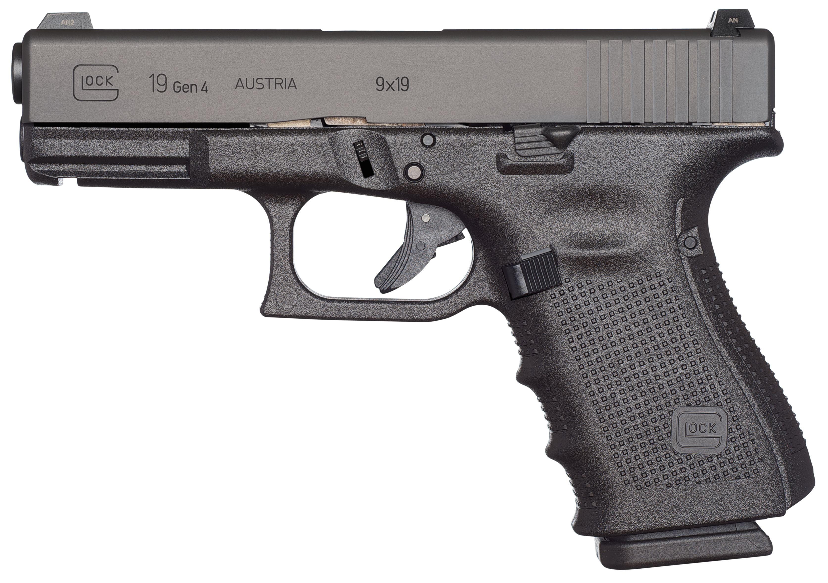 Glock G19 Gen 4 9mm Luger 4.02 in Barrel 15 Rounds Matte Finish