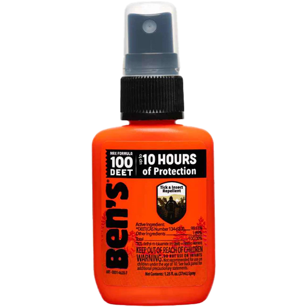 Ben's 100 Tick & Insect Repellent 1.25 oz Pump Spray, 98pct DEET - 0006-7070