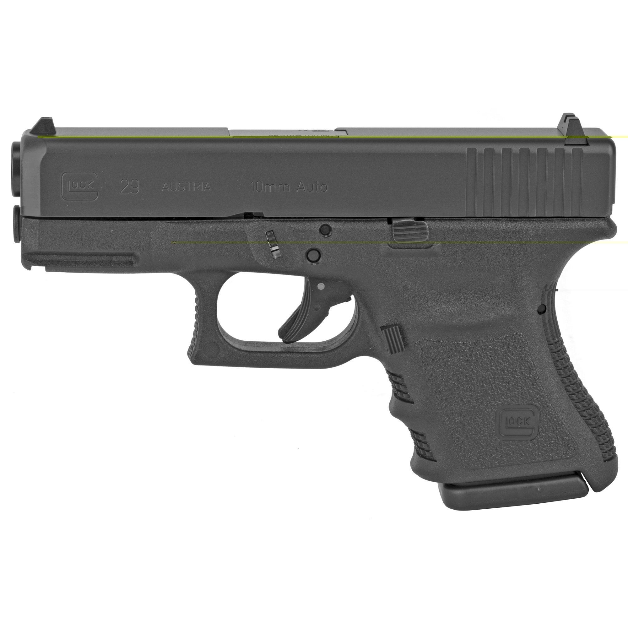 Glock 29 Gen 4, 10mm, 3.78in. Barrel, 10rd - Black (PR29505)