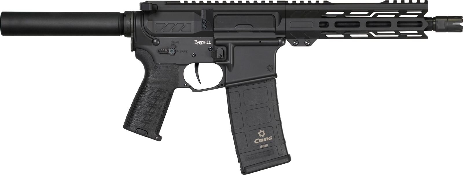 CMMG Banshee Mk9 9mm 8 inch Armor Cerakote Finish CMMG Banshee Mk9 9mm 8 inch Armor Cerakote Finish