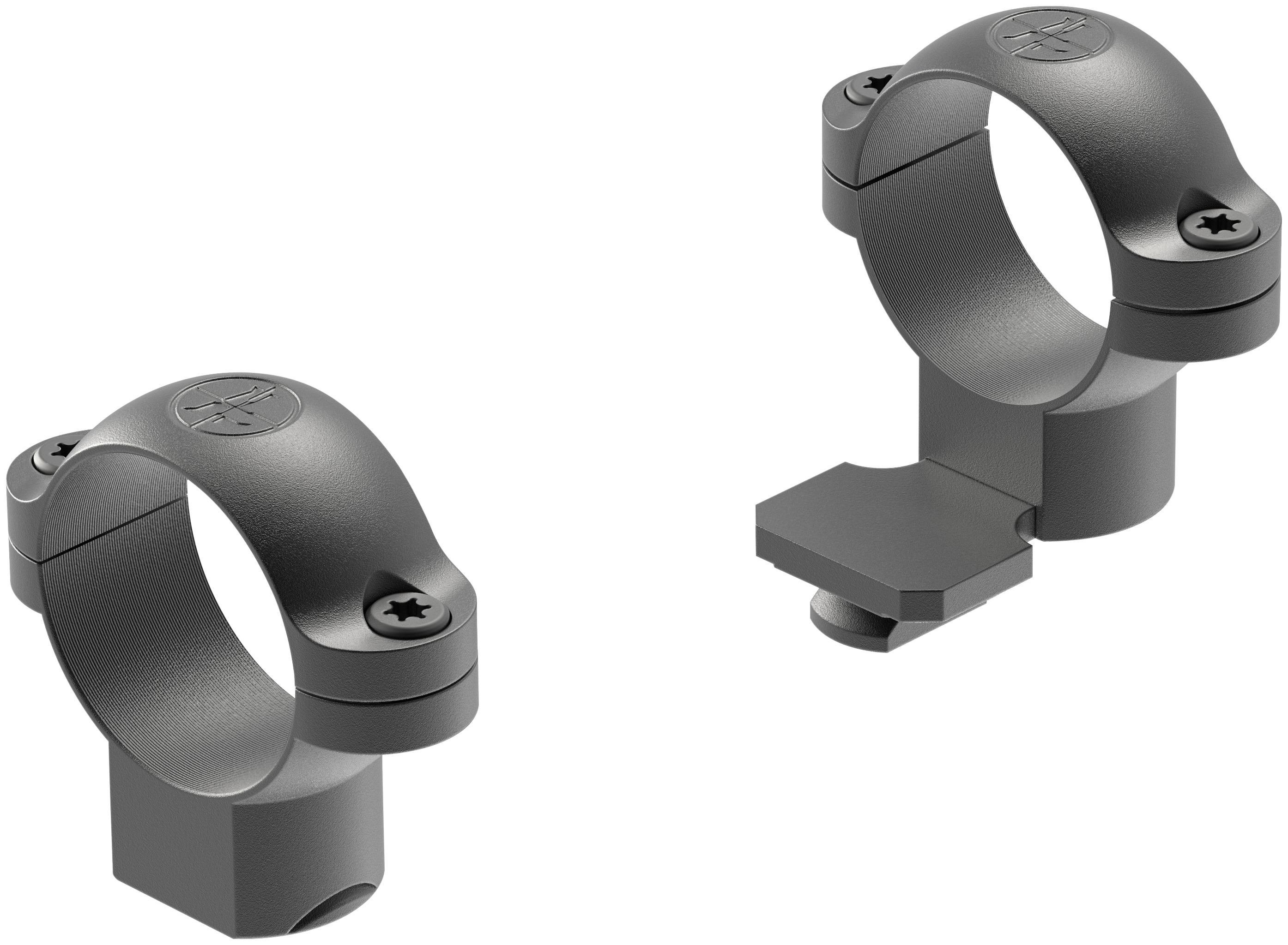 Leupold 49913 Standard Matte 1in Extended High Rings for STD Bases