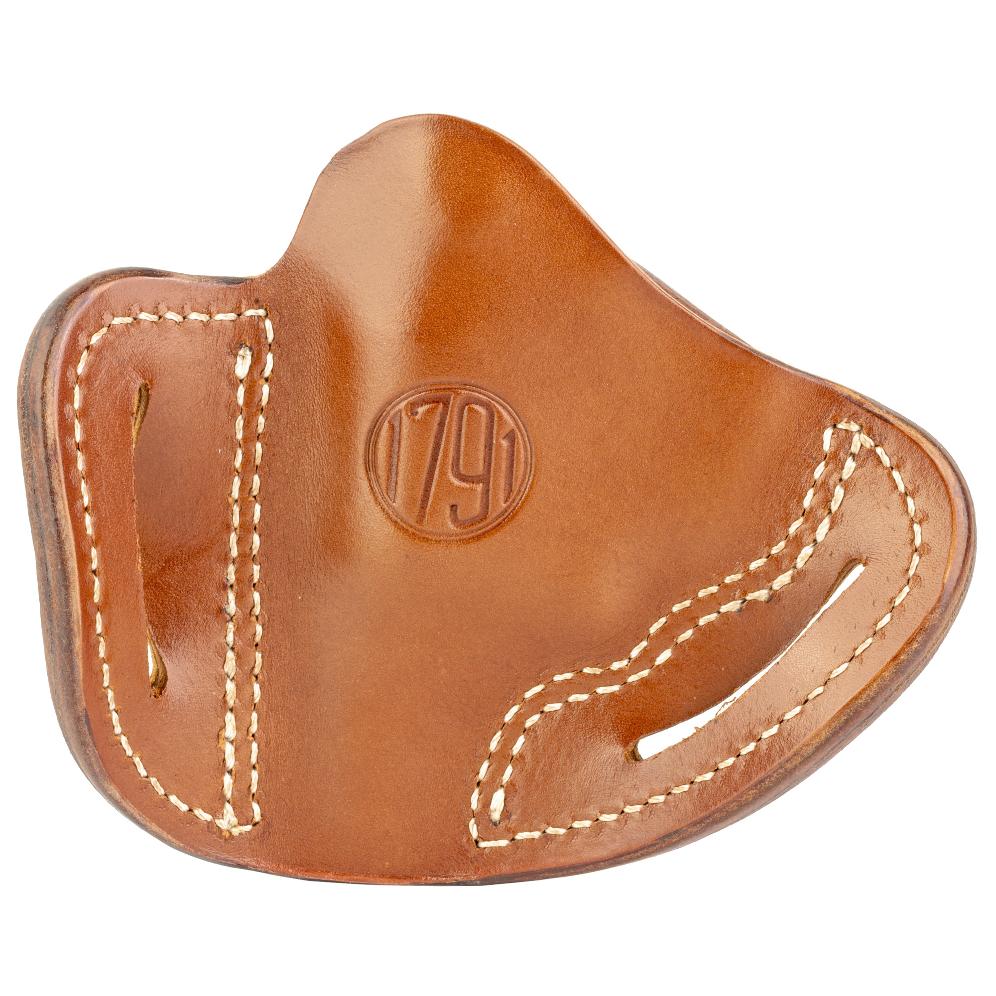 1791 Revolver OWB Holster J Frame Classic Brown Rigth Hand - RVH1CBRR - 816161021668