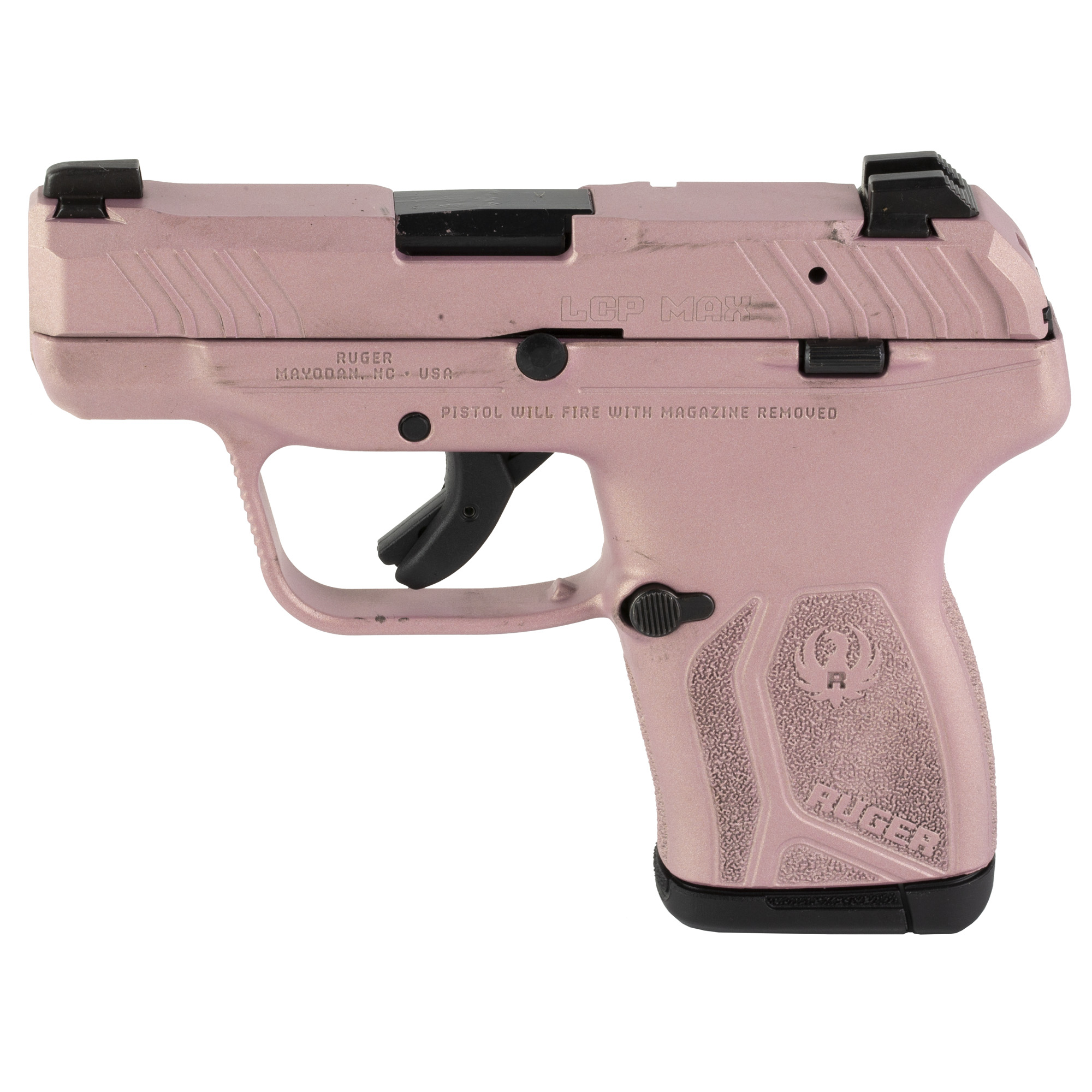 Ruger LCP Max, 380ACP, 2.8in. Barrel, 10rd - Pink (NPN: 13719)