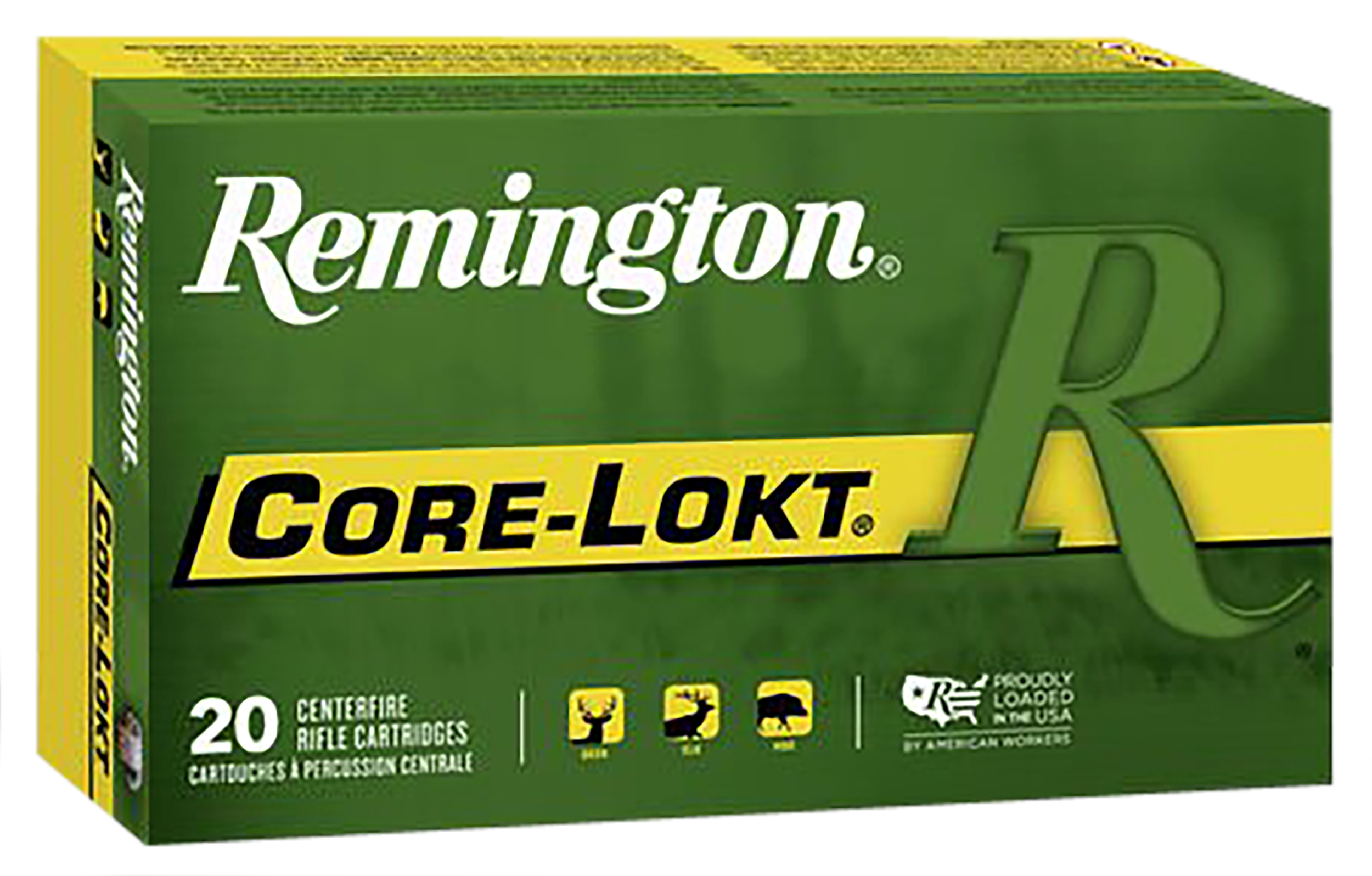 Remington Core-Lokt Centerfire Rifle Ammo 308 Winchester Soft Point 150 Grain 20 Rounds