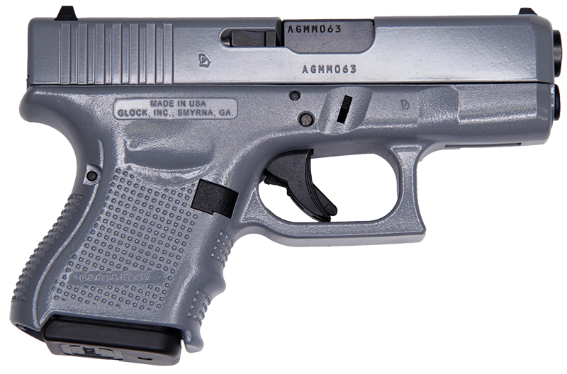 Glock G26 Gen4 9mm Luger 3.5in 10rd Storm FX Finish