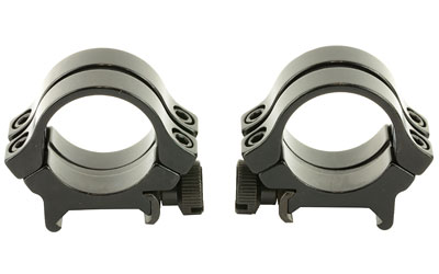 Weaver Quad Lock Detachable Rings 1 Inch Medium Aluminum Scope Mount - 49074 - 076683490742
