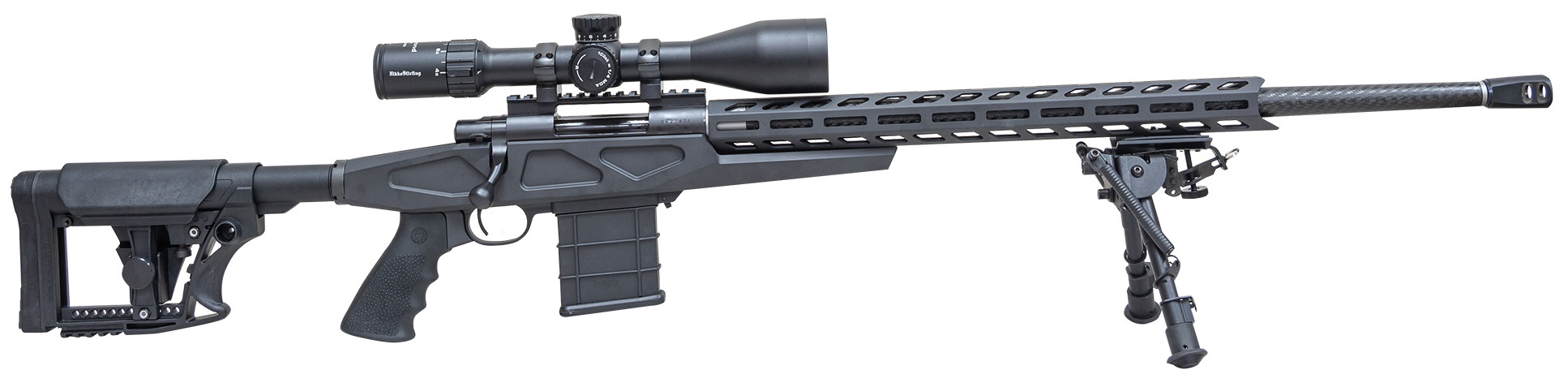 Lsi Howa M1500 308win 24 Hb Blk Cf Scope
