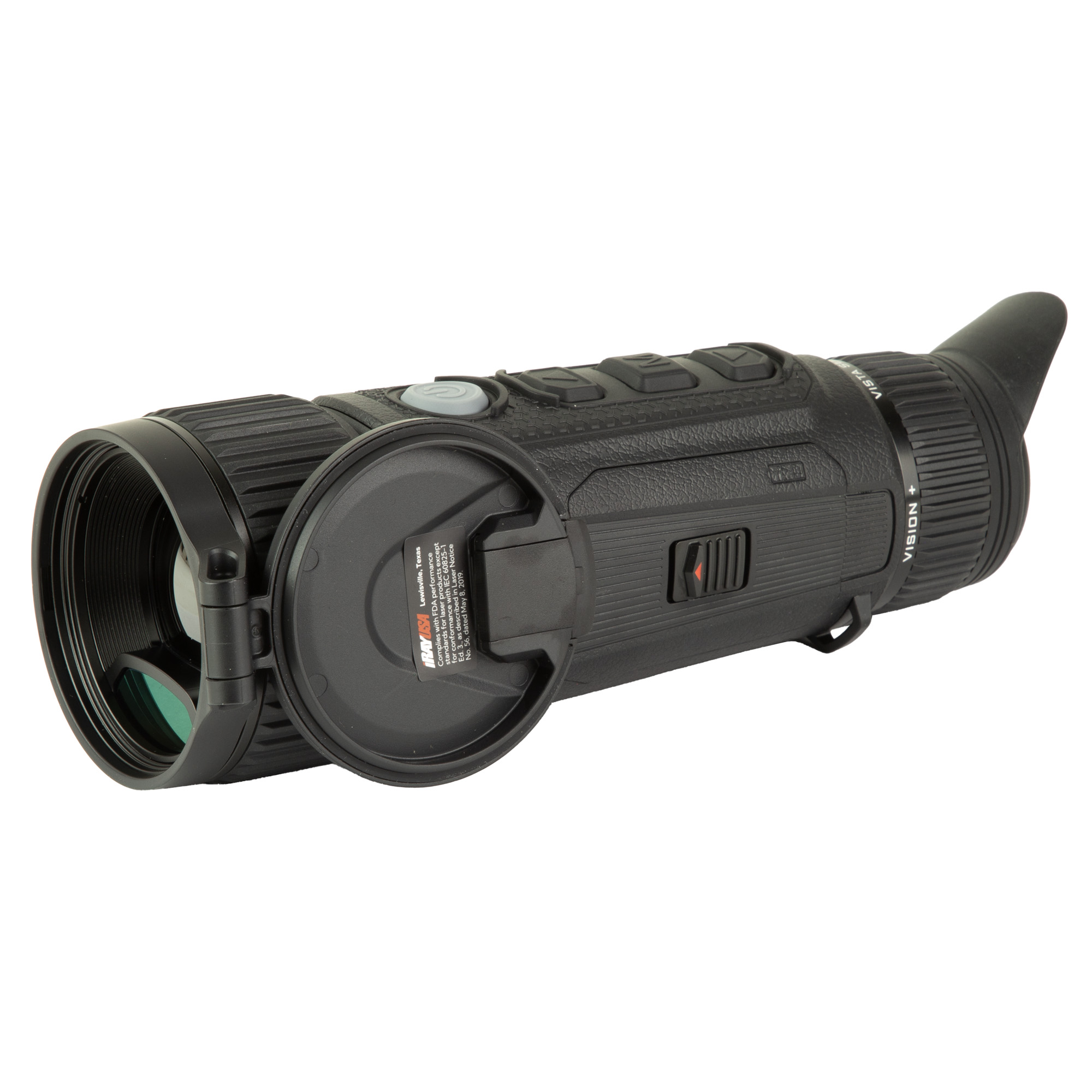 Nocpix Vista H35R Thermal Monocular 35mm Objective 3-28x 60 Hz IP67 Rangefinder - VISTA-H35R - 850048751378