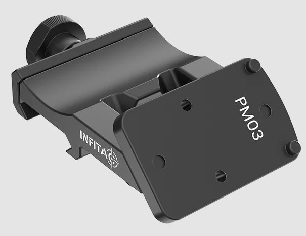 Infi 45 Offset Mount for Picatinny Rail Universal Fits Infipt50 Pt50 Ptall