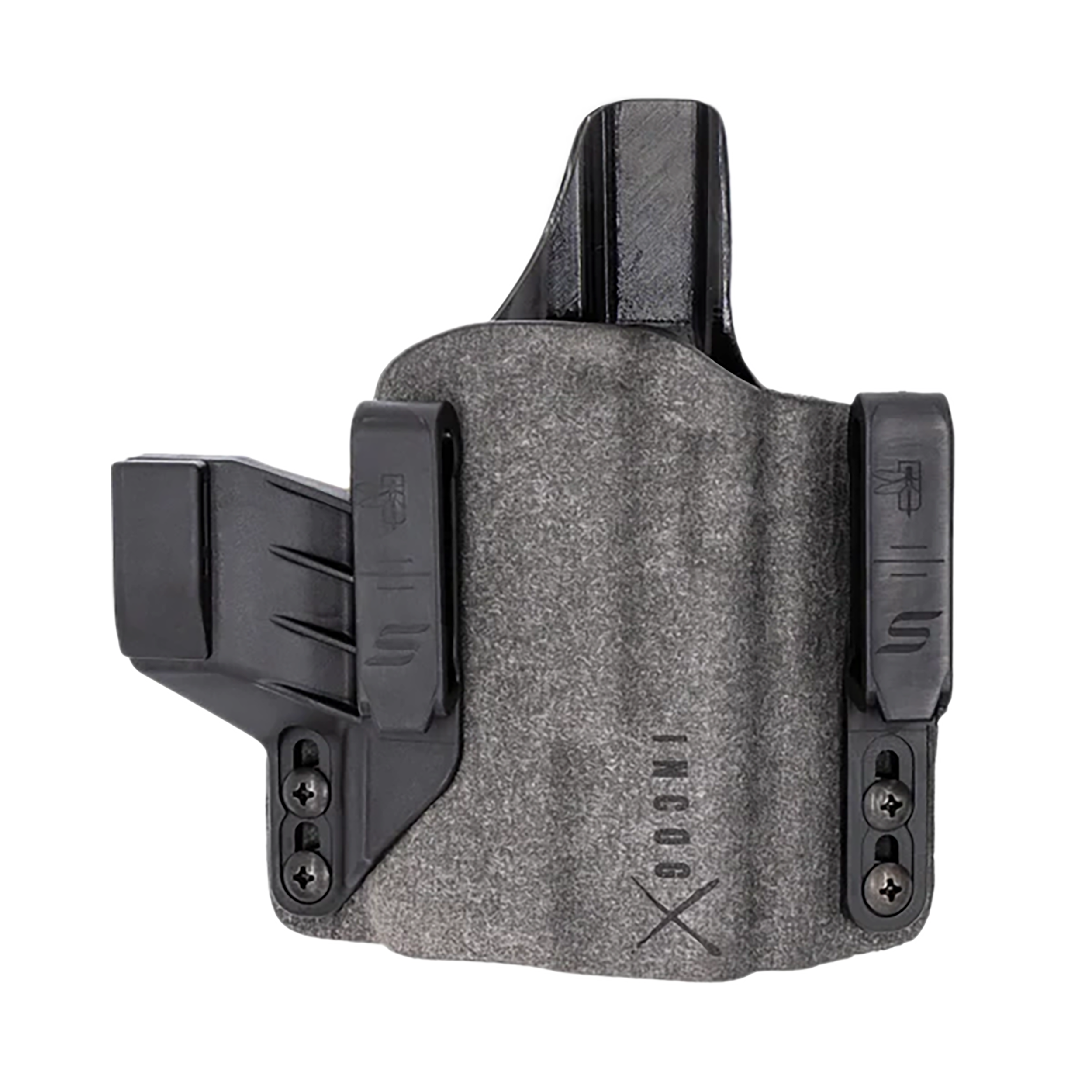 Safariland INCOG0244A7CX161 IncogX  IWB Black Fits Springfield Hellcat Pro