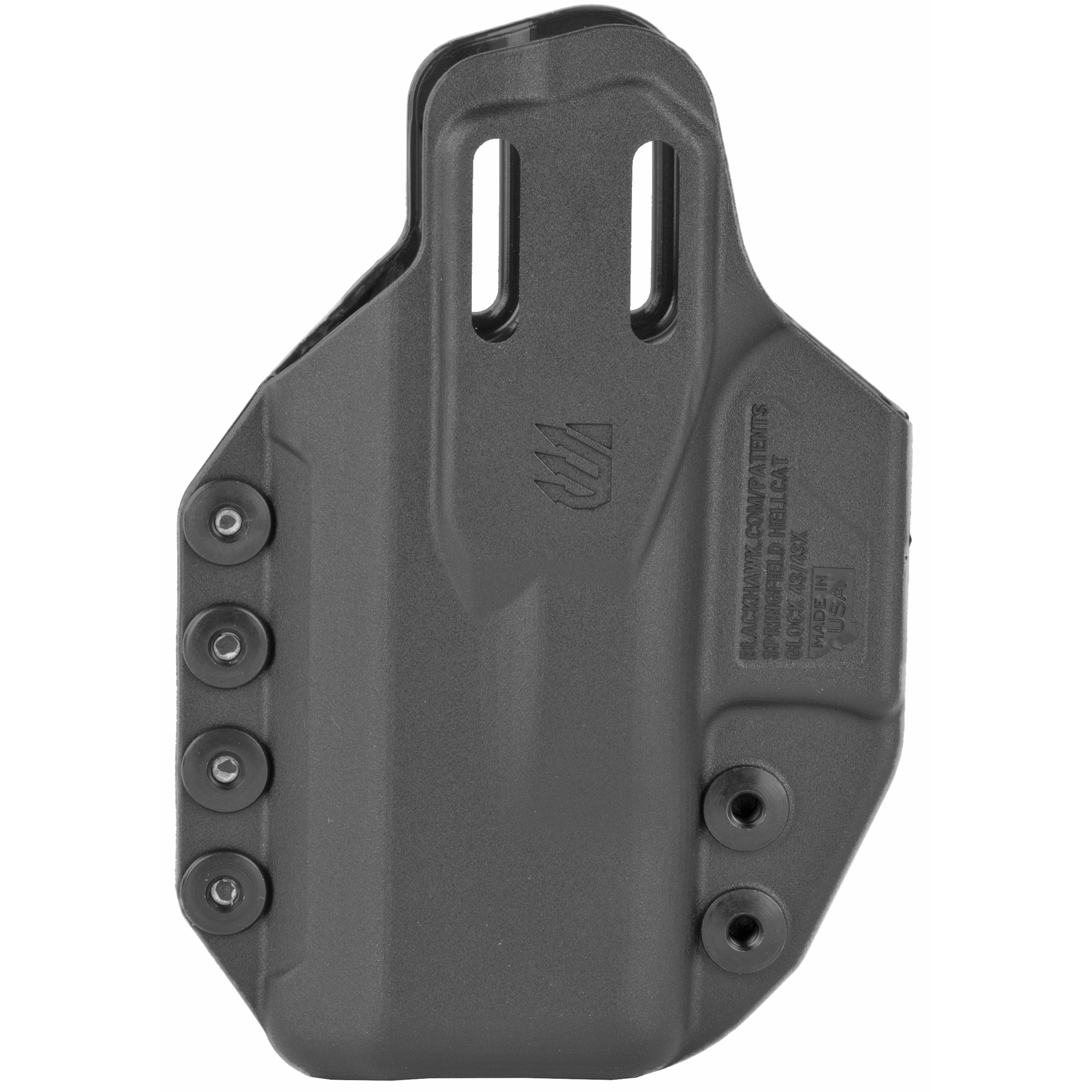 Blackhawk Stache IWB Base Kit Glock 43, 43x, Hellcat, Taurus GX4 - 416068BK - 604544673517