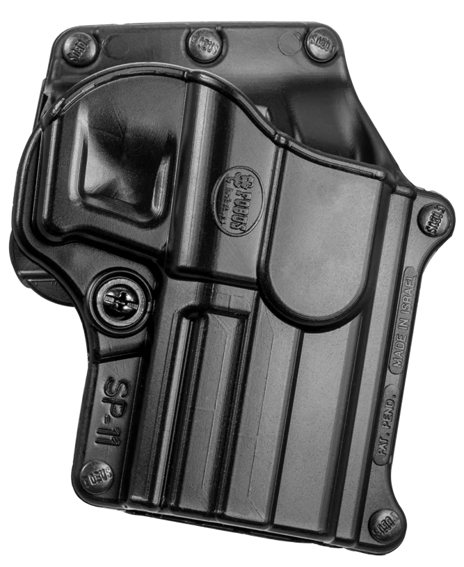 Fobus SP11BH Passive Retention Standard IWB/OWB Black Plastic Belt Fits Sprgfld XD, XD-M/HS 2000 9, 40, 357 Right Hand