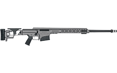 Barrett Mrad 6.5 Creedmoor 24in 10rd Tungsten Gray Cerakote Folding Stock - 18498 - 810021510644