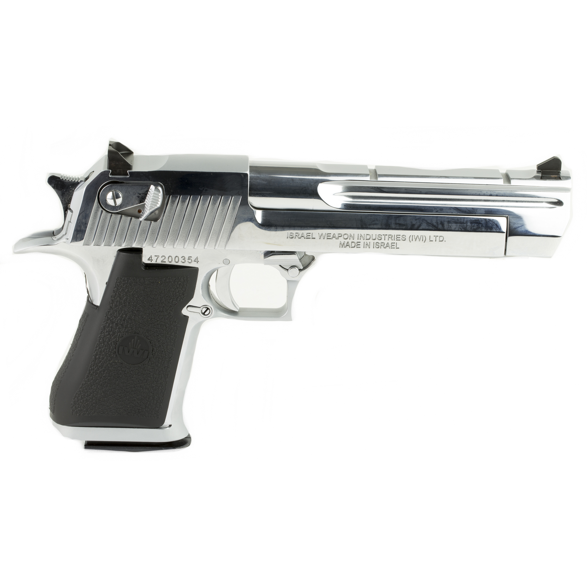 Magnum Research Desert Eagle Mark XIX Handgun .44 Magnum Mark XIX 8rd Magazine 6" Barrel Polished Chrome CA Compliant - DE44CAPC - 761226087687