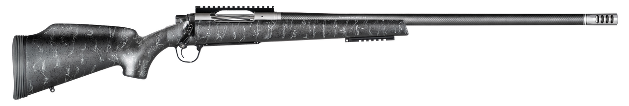 Christensen Arms 8011000500 Traverse  6.5-284 Norma 4+1 26" Threaded Barrel, Natural Stainless, Black with Gray Webbing Stock