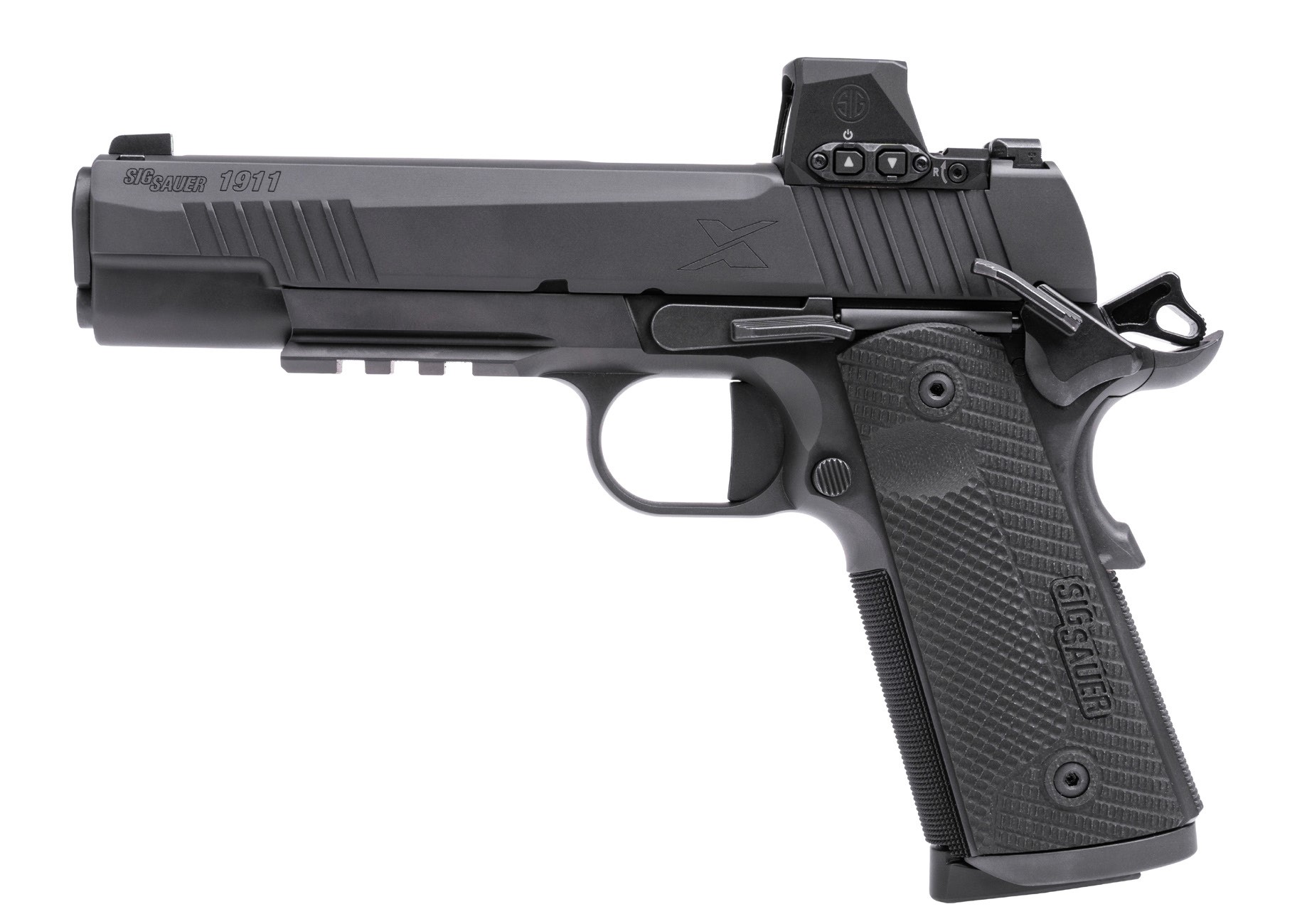 Sig Sauer P320-M17 .45 ACP 5.0 In 8 Rounds Stainless Steel DLC Finish