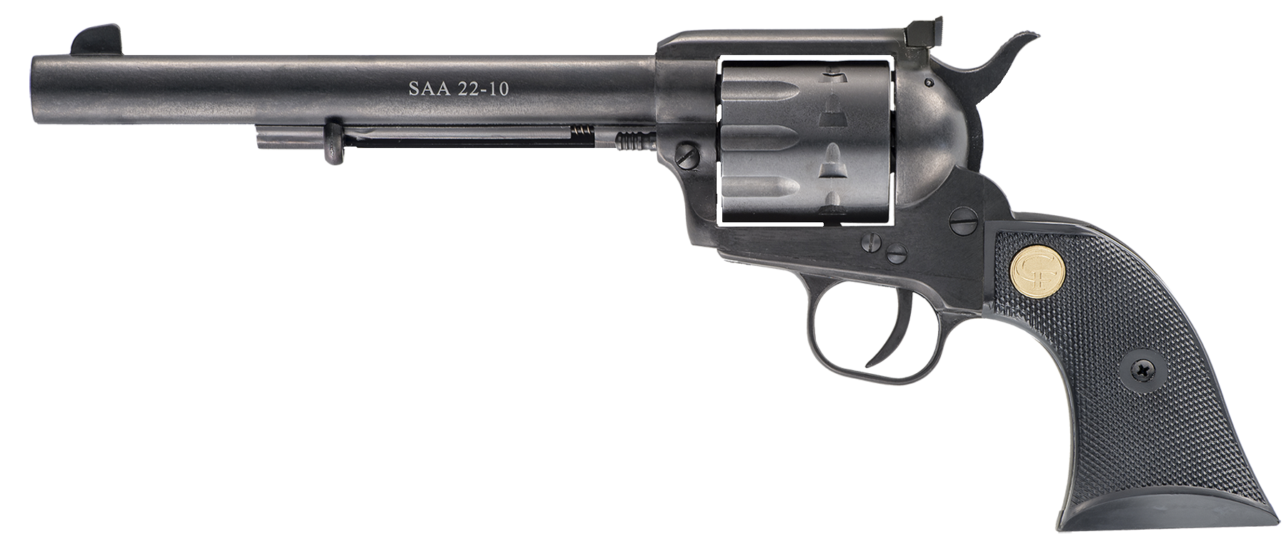 Chiappa Firearms SAA 1873 22 Long Rifle 7.5 Inch 10 Shot Blued Steel Frame Chiappa Firearms SAA 1873 22 Long Rifle 7.5 Inch 10 Shot Blued Steel Frame