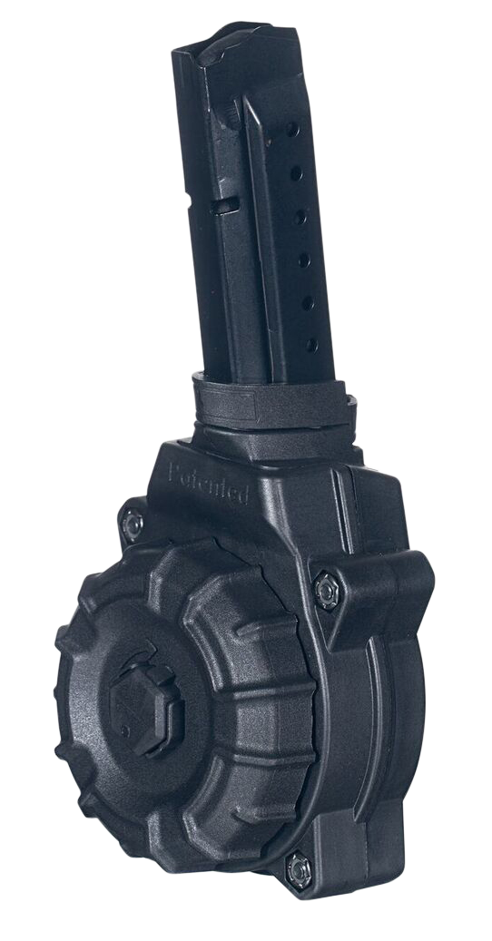ProMag DRMA27 Standard 30rd Drum 9mm Luger Compatible w/ Glock 17/19 Black DuPont Zytel Polymer ProMag DRMA27 Standard 30rd Drum 9mm Luger Compatible w/ Glock 17/19 Black DuPont Zytel Polymer