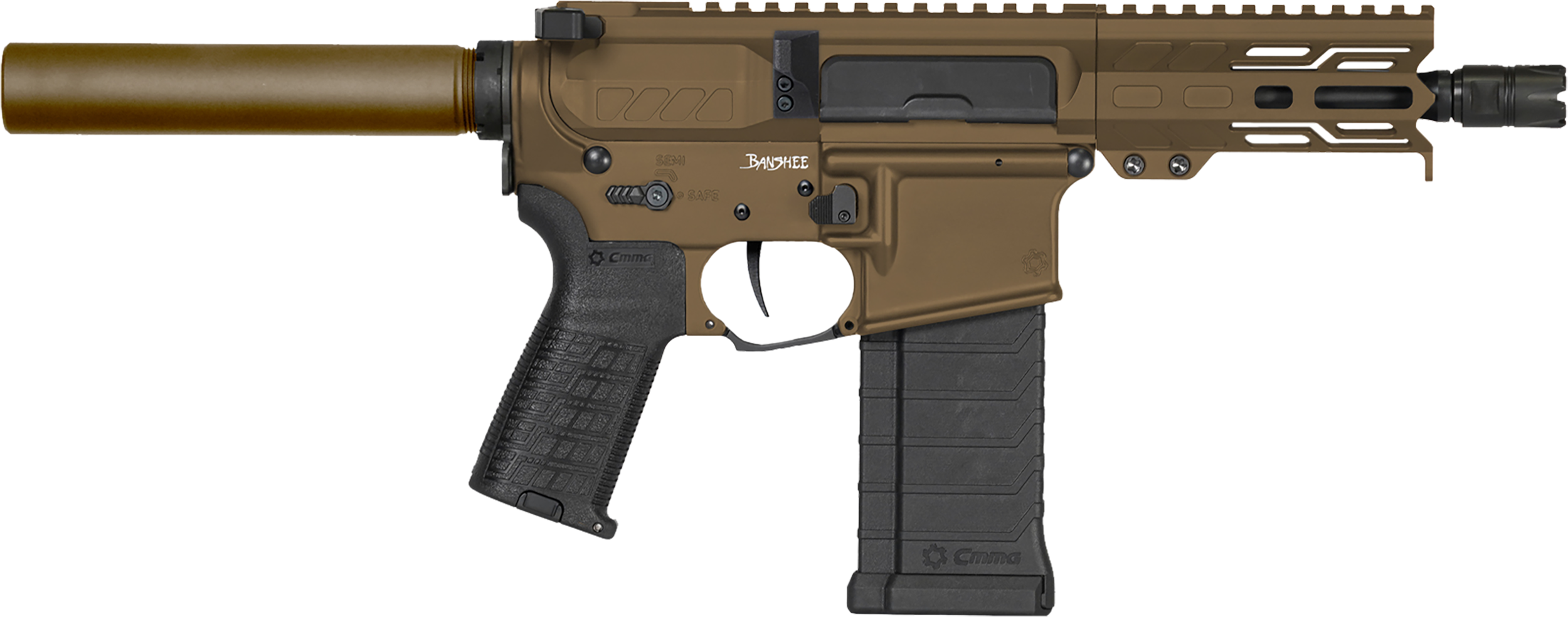 CMMG Banshee MK4 5.7x28mm 5" 32+1 Midnight Bronze