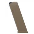 Glock Gen5 Factory Magazine Coyote 9mm Luger 17rd for G17 G19 G34 G26 G19X