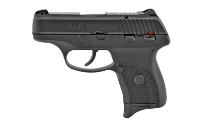 Ruger 3253 LC380 *CA Compliant 380 ACP 7+1 3.12" Black Steel Barrel, Black Oxide Serrated Steel Slide, Black Polymer Frame, Black Polymer Grip, Right Hand - 3253 - 736676032532