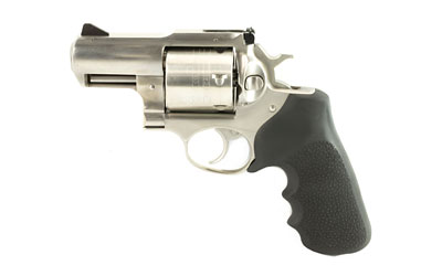 Ruger 5301 Super Redhawk Alaskan Large Frame 454 Casull 6rd 2.50" Satin Stainless Barrel, Frame & Cylinder, Hogue Finger Groove Tamer Monogrip, Grip Transfer Bar Safety, Exposed Hammer - 5301 - 736676053018
