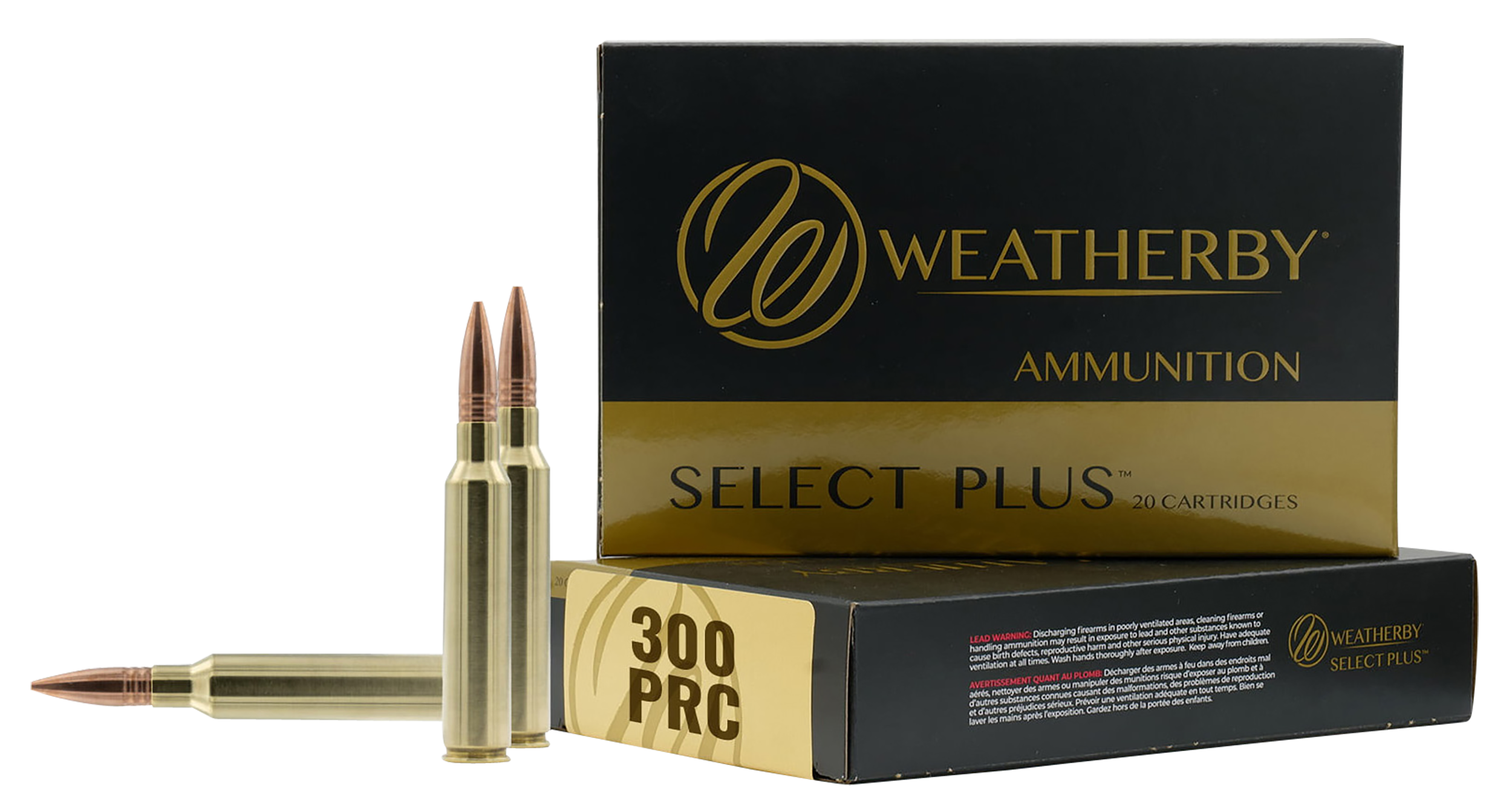 Weatherby Select Plus 300 PRC Jacketed Hollow Point 205 Grain 20 Rounds