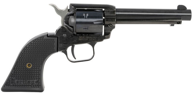 Heritage Rough Rider Revolver 22 LR 4.75 in. Black w/ Poly Grip 6 Shot