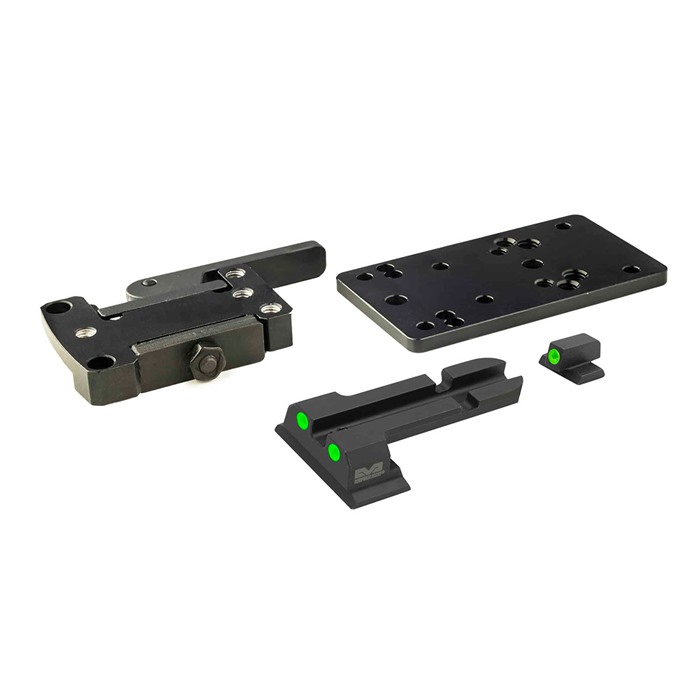 Meprolight USA 88071504 MIcroRDS S&W M&P  Black S&W M&P